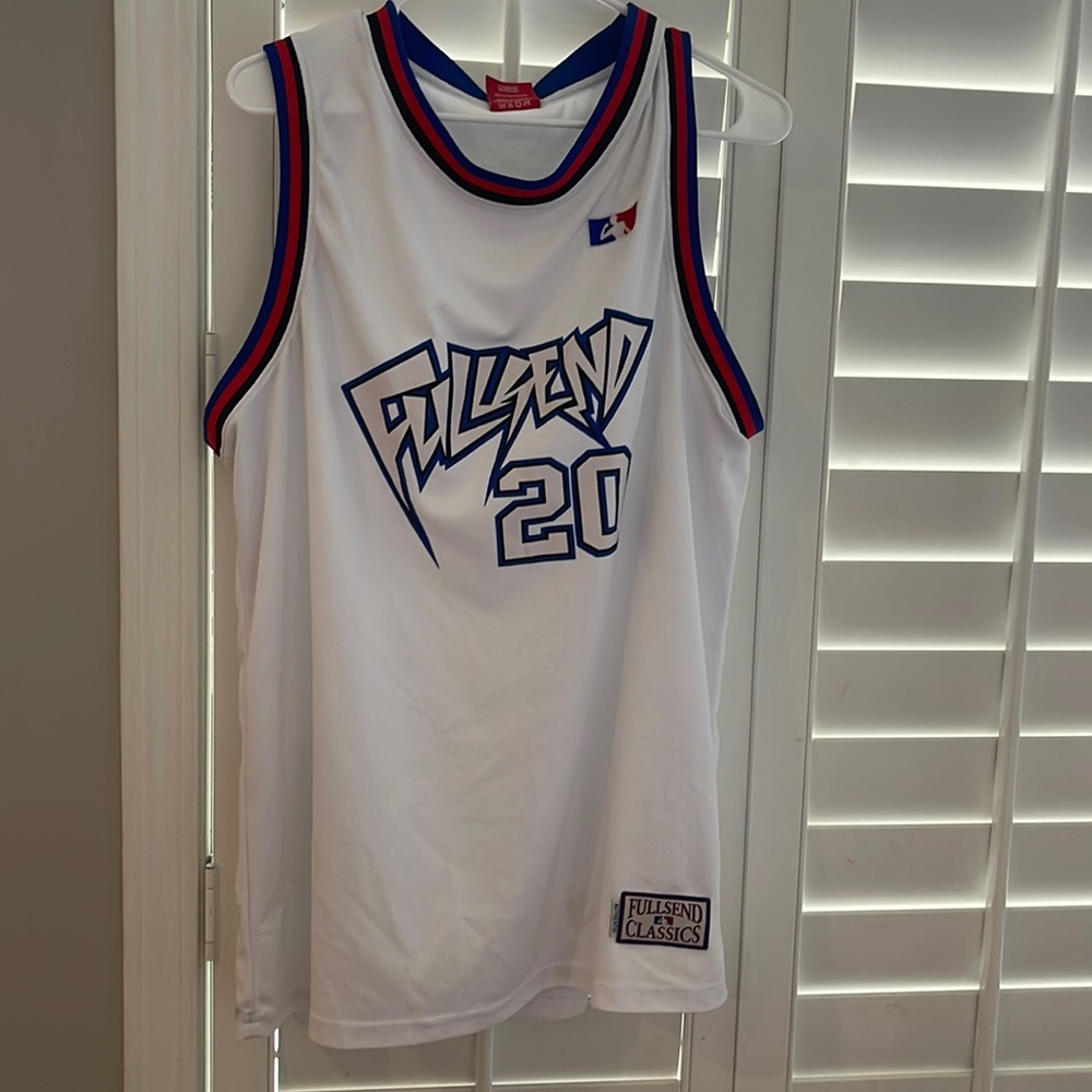 Men’s full send extra-large muscle tank top, athletic wear authentic full. Send.